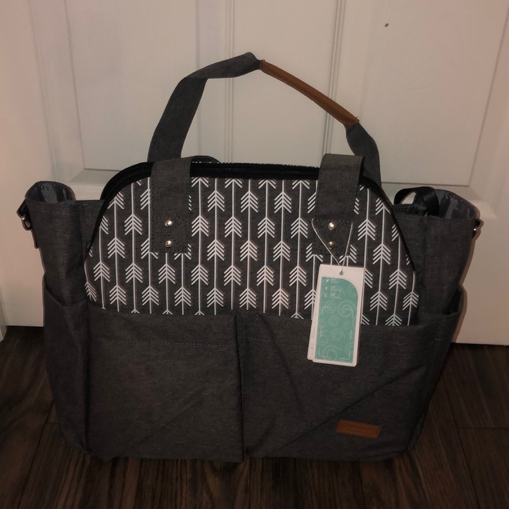 Lekebaby NWT diaper bag